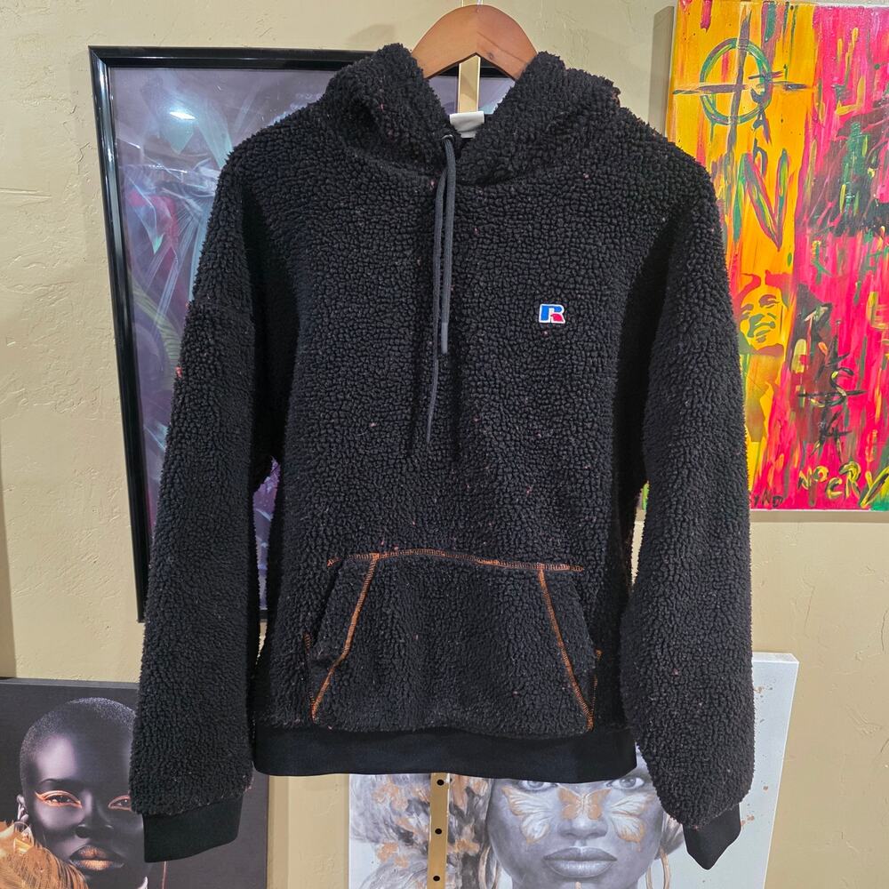 90s Champion Vintage Heavyweight Streetwear Fleece Hoodie Sweater Oversized S